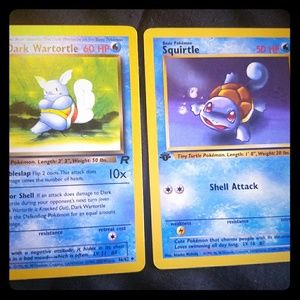 Pokemon cards from original set